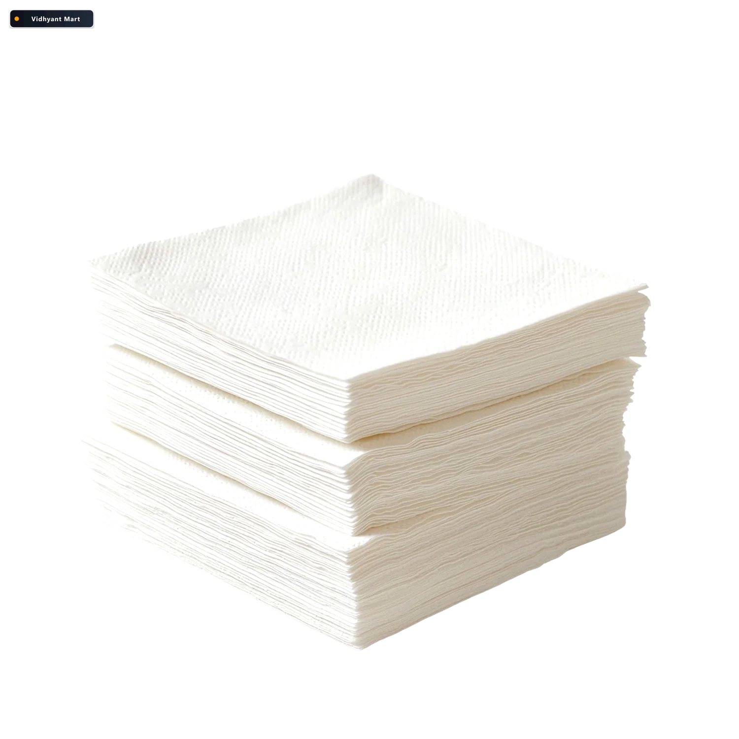 Vidhyant Mart Disposable Tissue Napkins Soft Absorbent 75 Pack 3