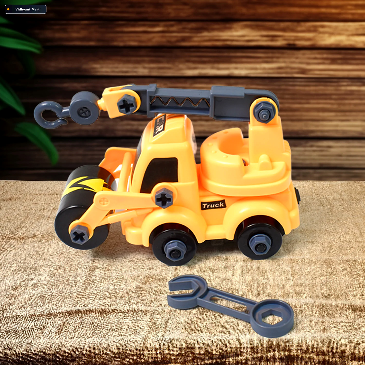 Vidhyant Mart Diy Assembly Toy Engineering Vehicles Kit 2 Pc Lit 1