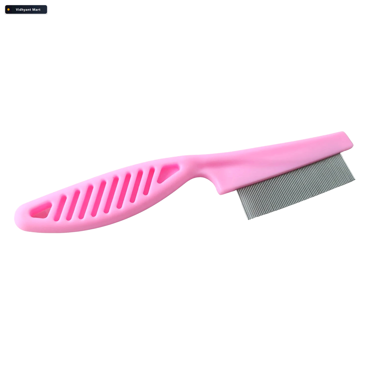 Vidhyant Mart Dog Hair Remover Comb Pet Grooming Shedding Tool F 4