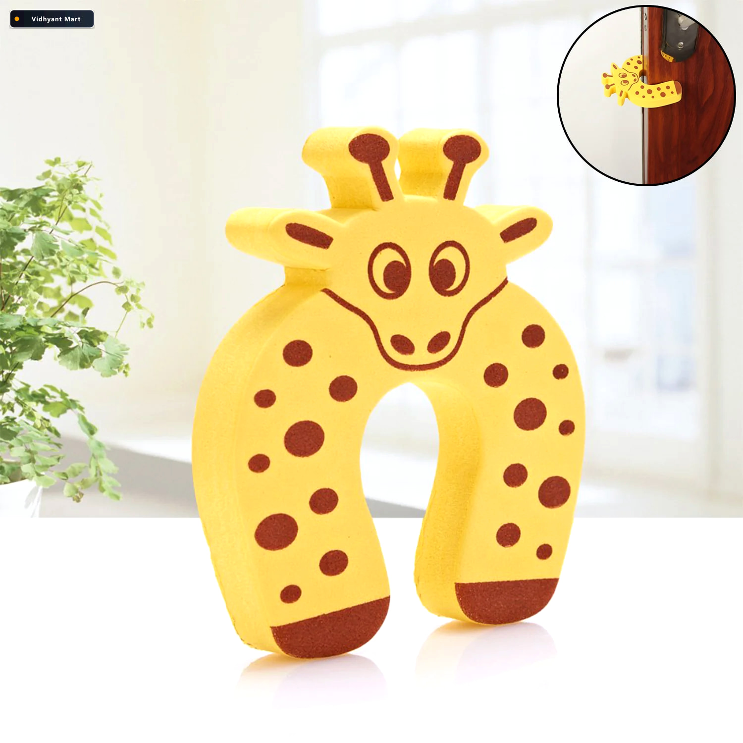 Vidhyant Mart Door Stopper Durable Portable For Home Office Stor 2