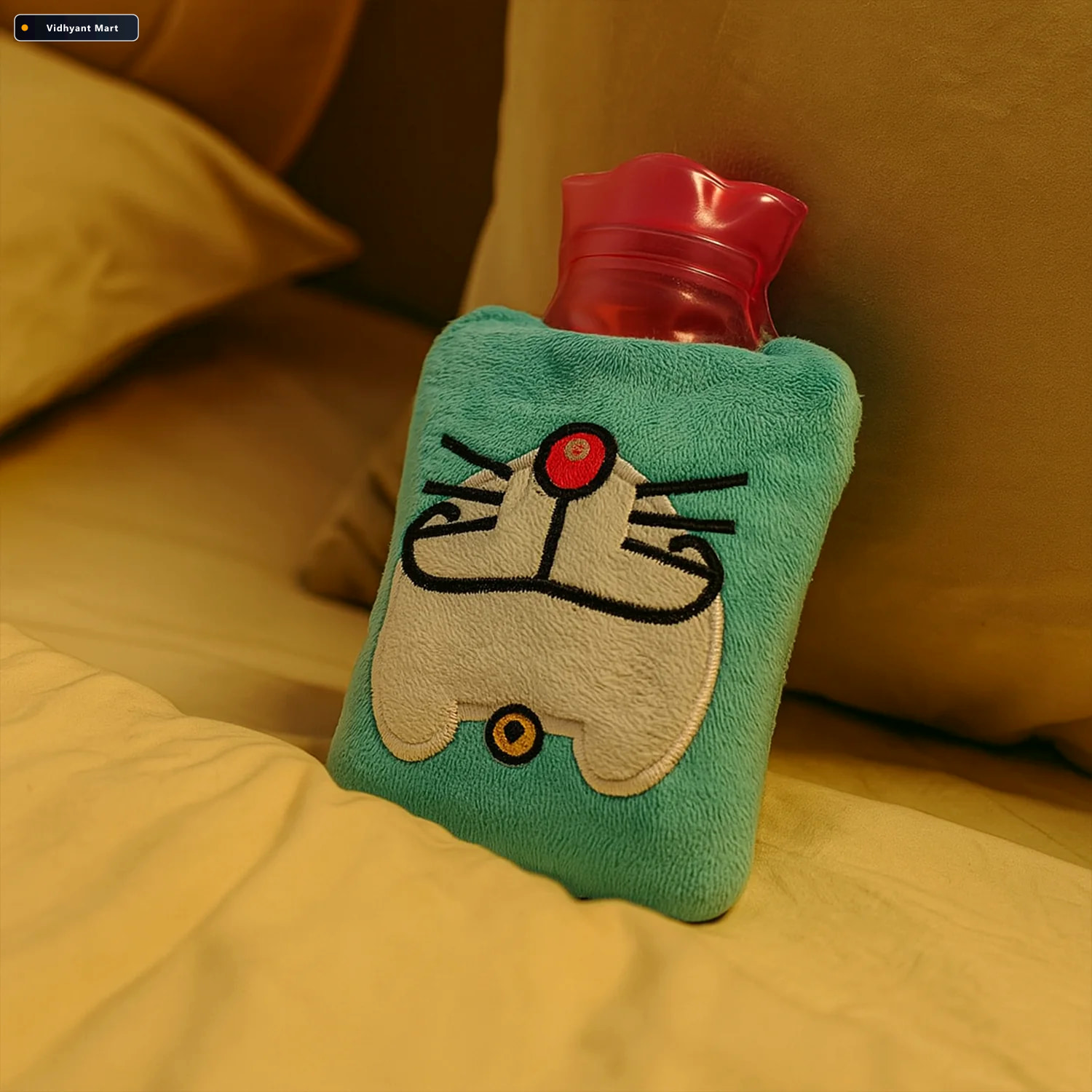 Vidhyant Mart Doremon Hot Water Bag Pain Relief With Soft Cover 2