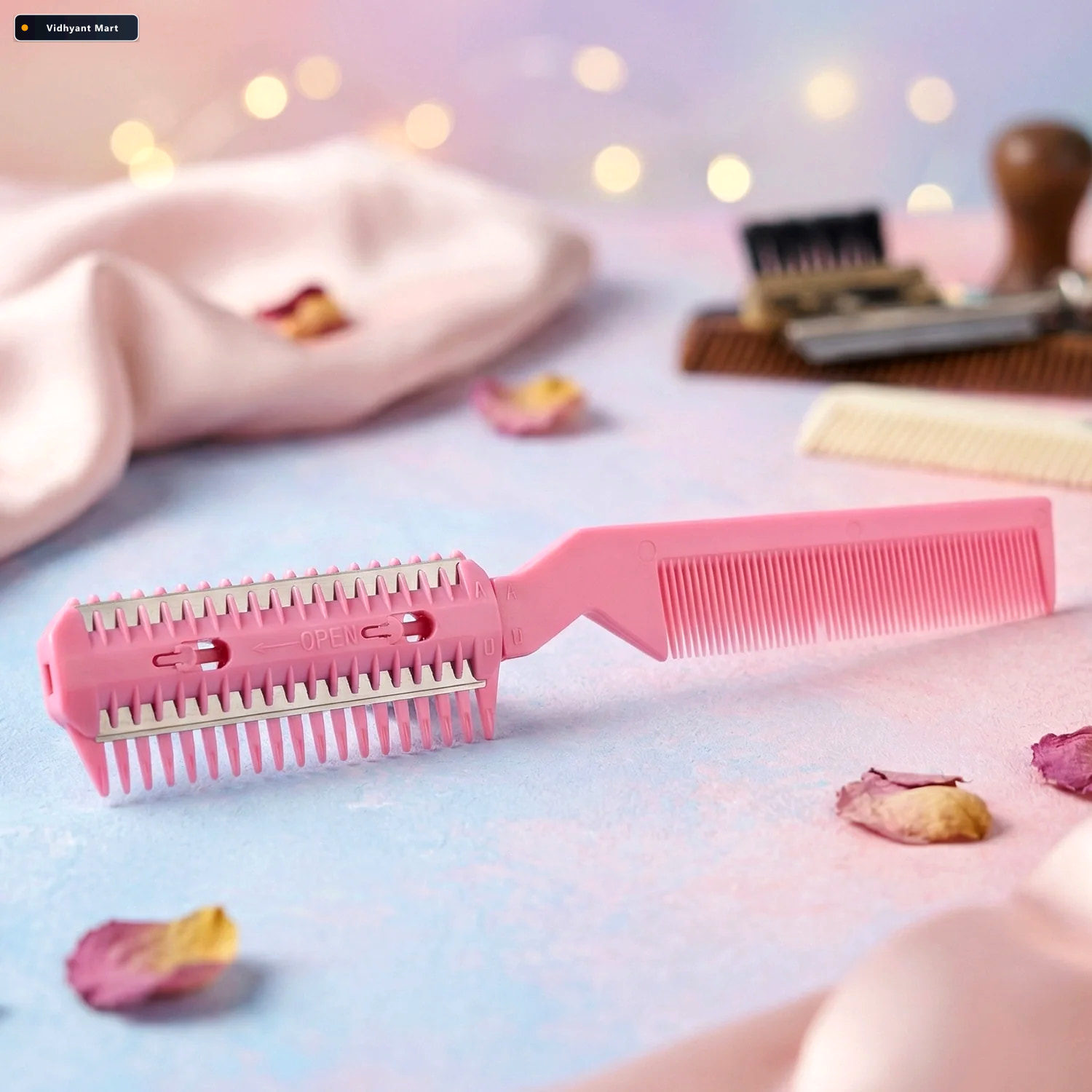Vidhyant Mart Double Sided Hair Cutting Comb Precise Thinning St 2