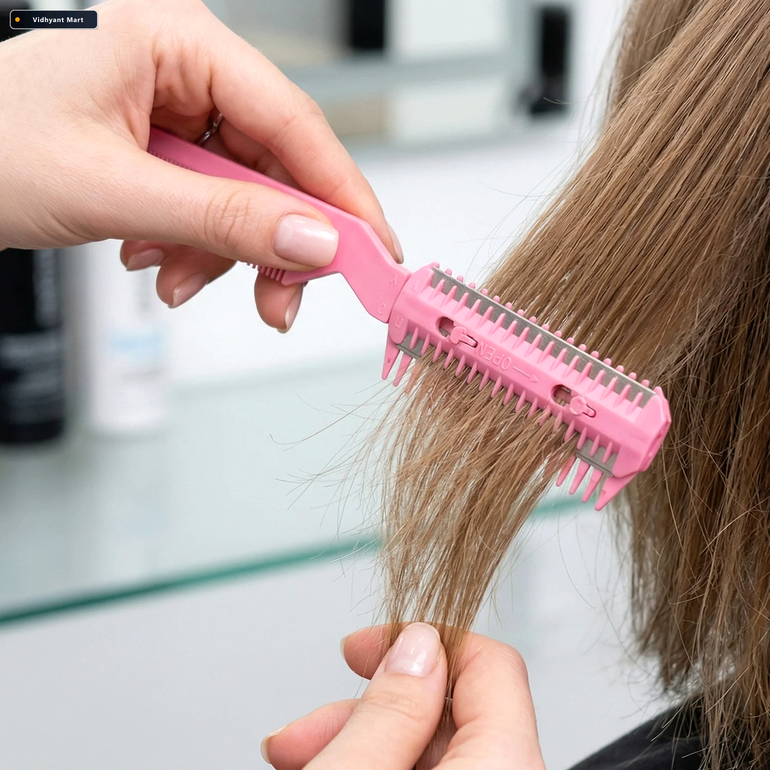 Vidhyant Mart Double Sided Hair Cutting Comb Precise Thinning St 3