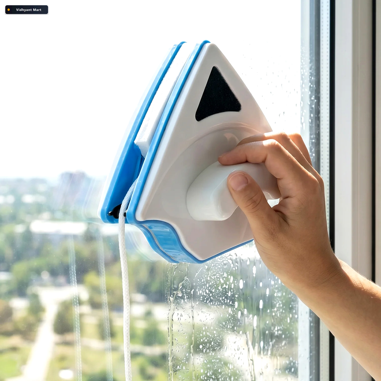 Vidhyant Mart Double Sided Magnetic Window Cleaner Effortless In 1