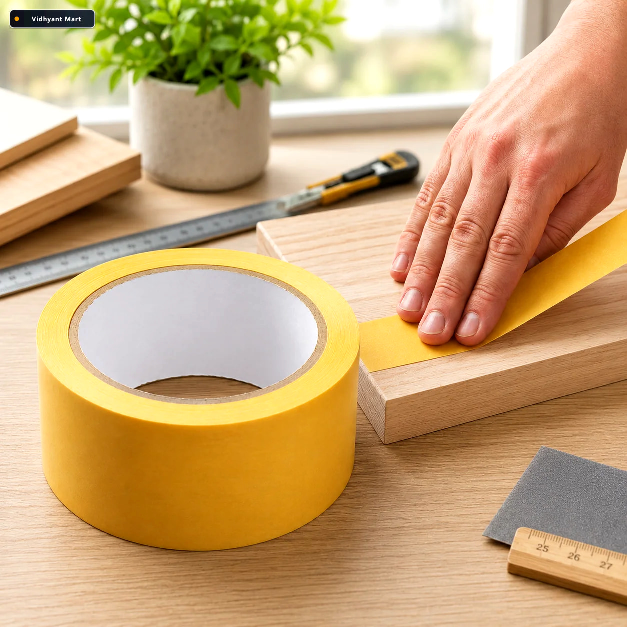 Vidhyant Mart Double Sided Tape Waterproof Transparent Mesh For 1
