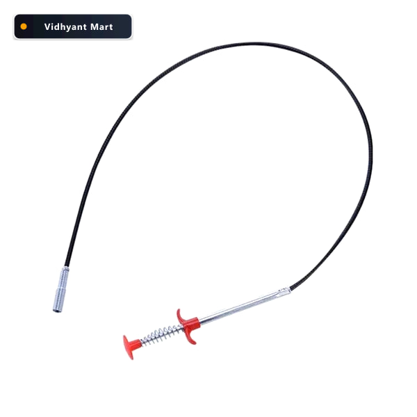 Vidhyant Mart Drain Cleaner Tool 290cm Flexible Pipe Clog Remove 4
