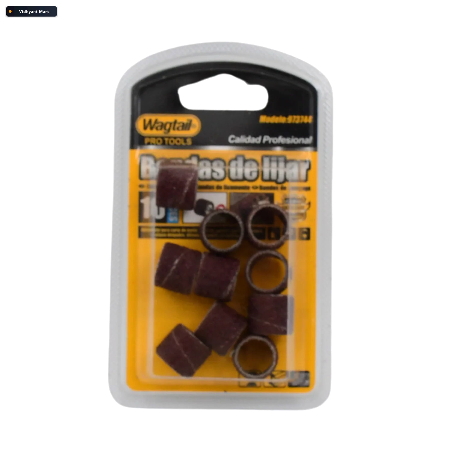Vidhyant Mart Drum Polishing Kit 10 Pc Sanding Sleeves Set Toolm 4