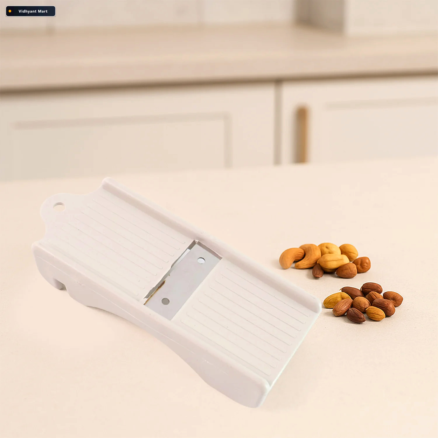Vidhyant Mart Dry Fruit Slicer Sharp Stainless Steel Blade For P 2