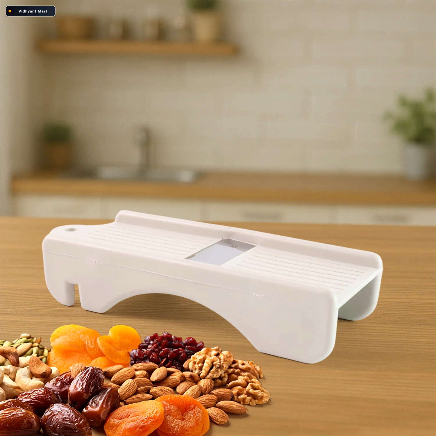 Vidhyant Mart Dry Fruit Slicer Sharp Stainless Steel Blade For P 3