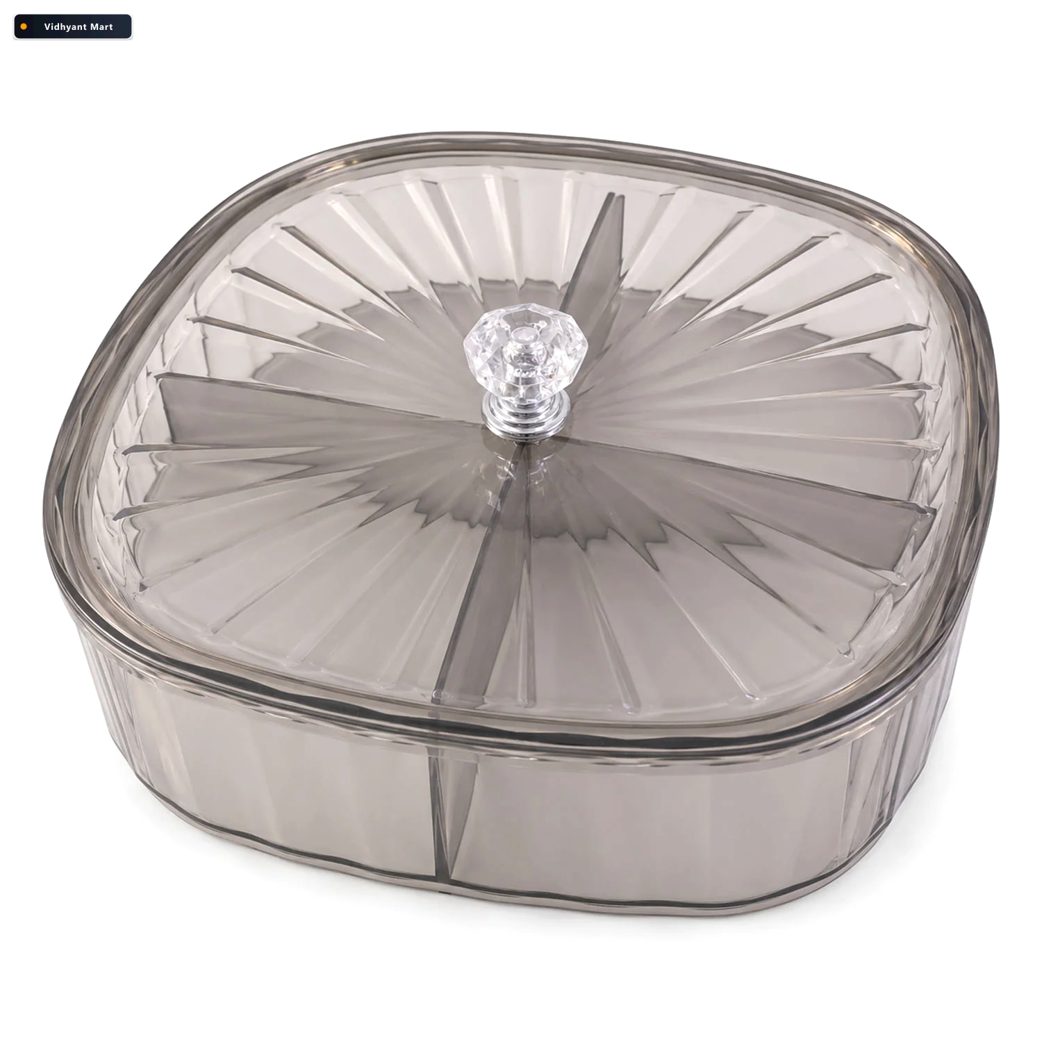 Vidhyant Mart Dry Fruit Storage Box With Lid For Nuts And Snacks 4