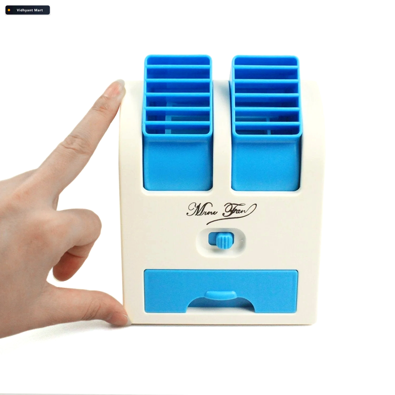 Vidhyant Mart Dual Bladeless Mini Air Conditioner Usb Fragrance 3