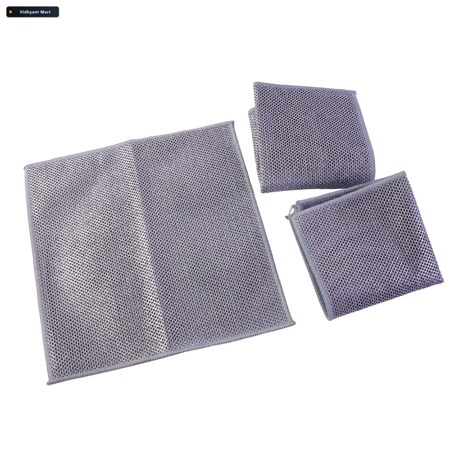 Vidhyant Mart Dual Sided Microfiber Cleaning Towel For Kitchen C 3