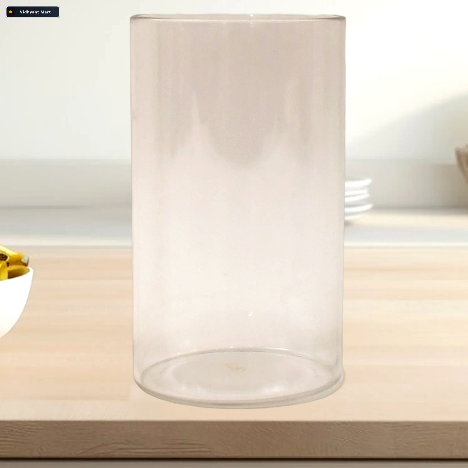 Vidhyant Mart Durable Plastic Glass Set 6 Lightweight Unbreakabl 4
