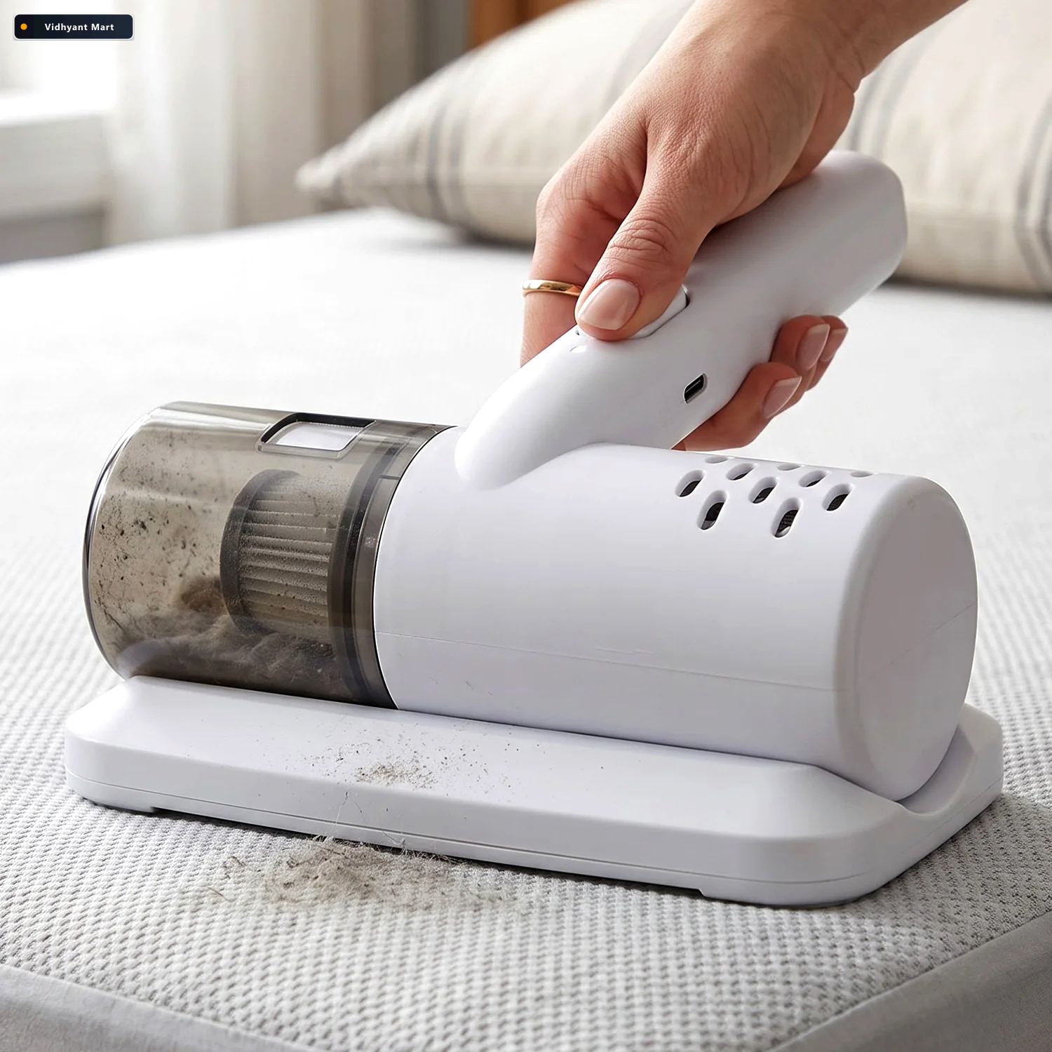 Vidhyant Mart Dust Mite Controller Usb Rechargeable With Uv Ster 3