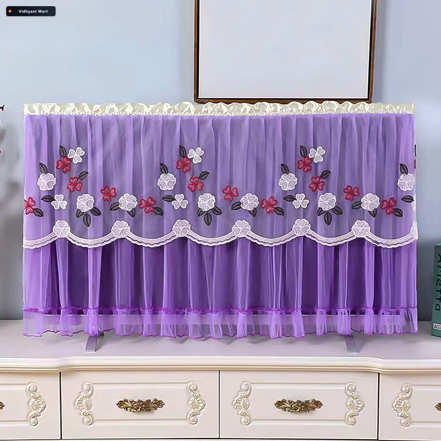 Vidhyant Mart Dustproof Tv Cover 42 Inch Elastic Antistatic Prot 1