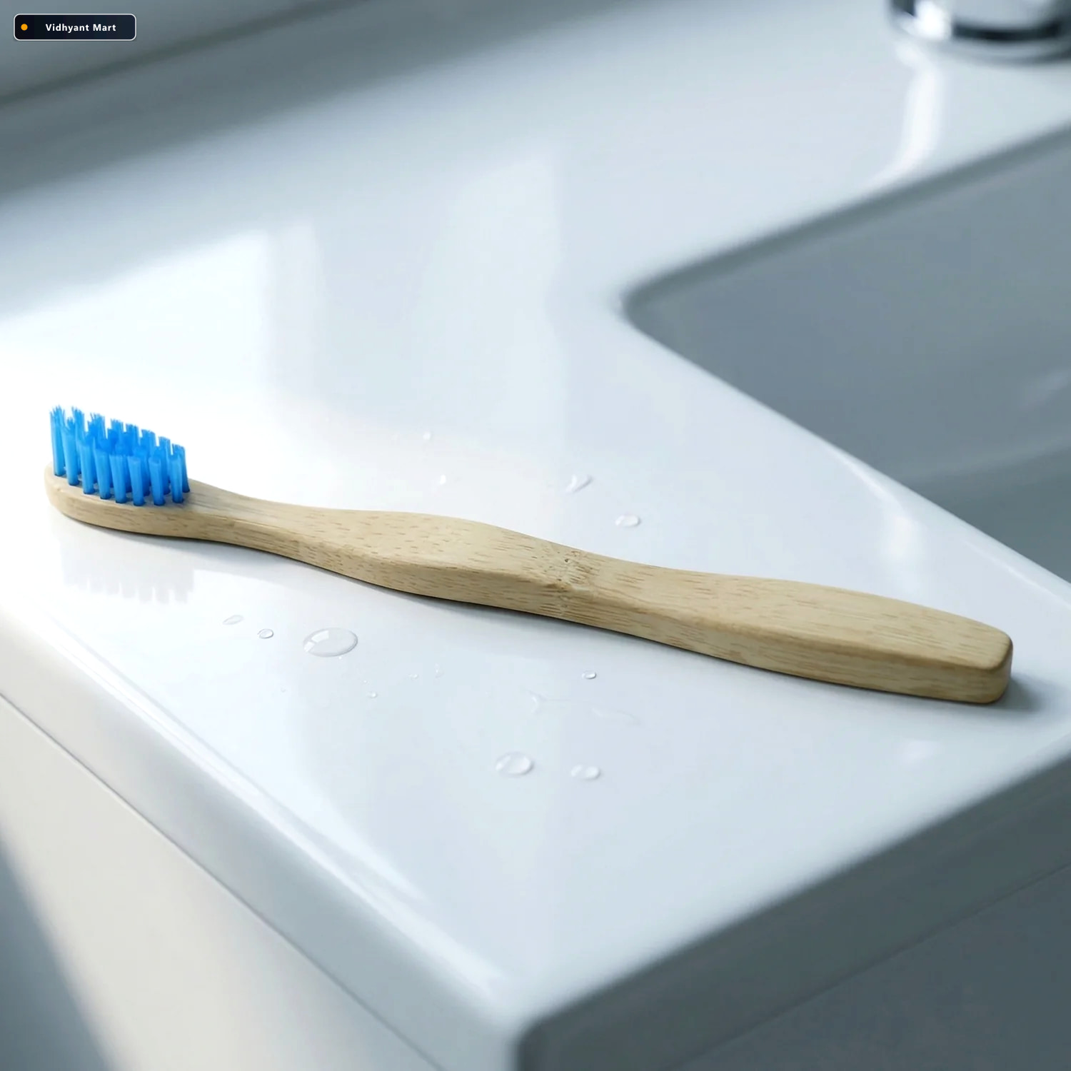 Vidhyant Mart Eco Friendly Wooden Toothbrush Gentle Daily Oral C 1