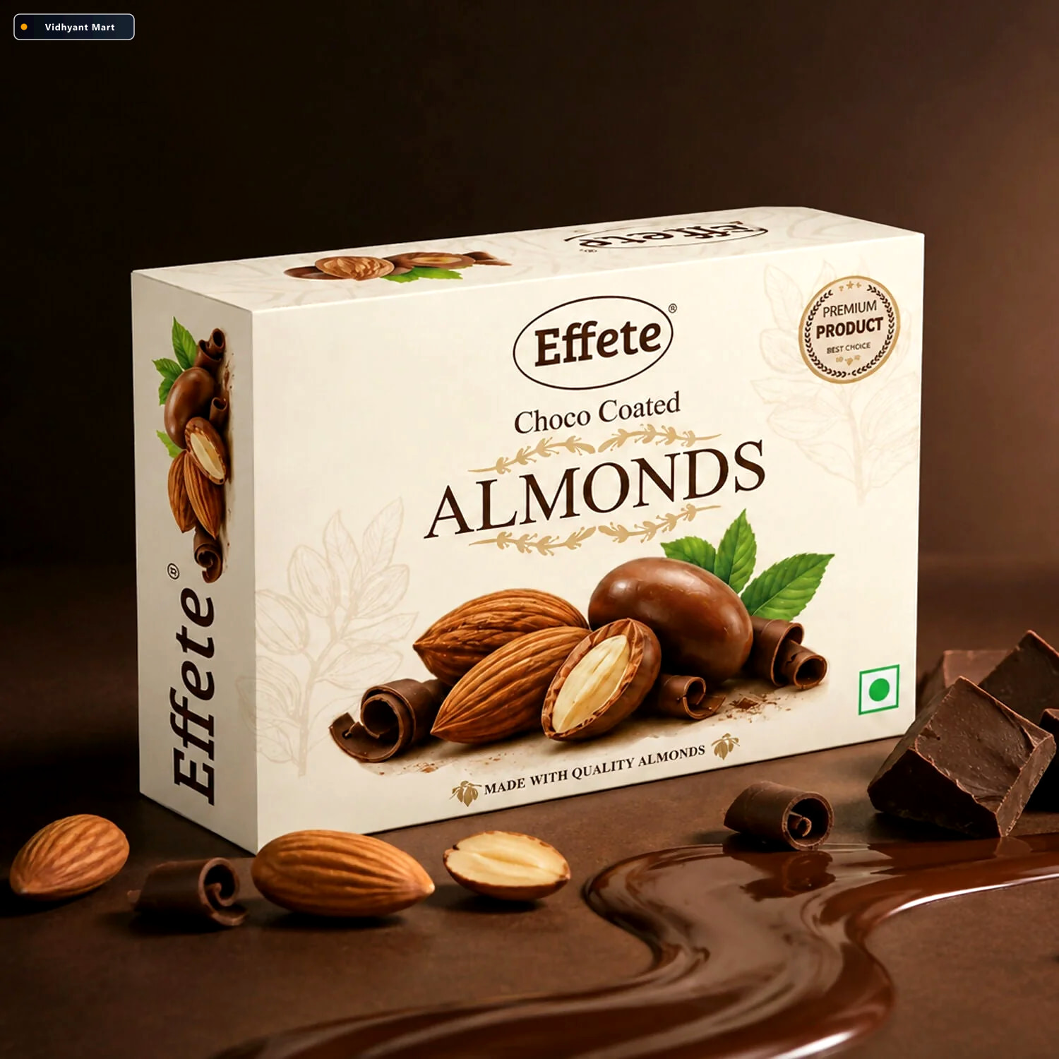 Vidhyant Mart Effete Choco Coated Almonds With Assorted Chocolat 5