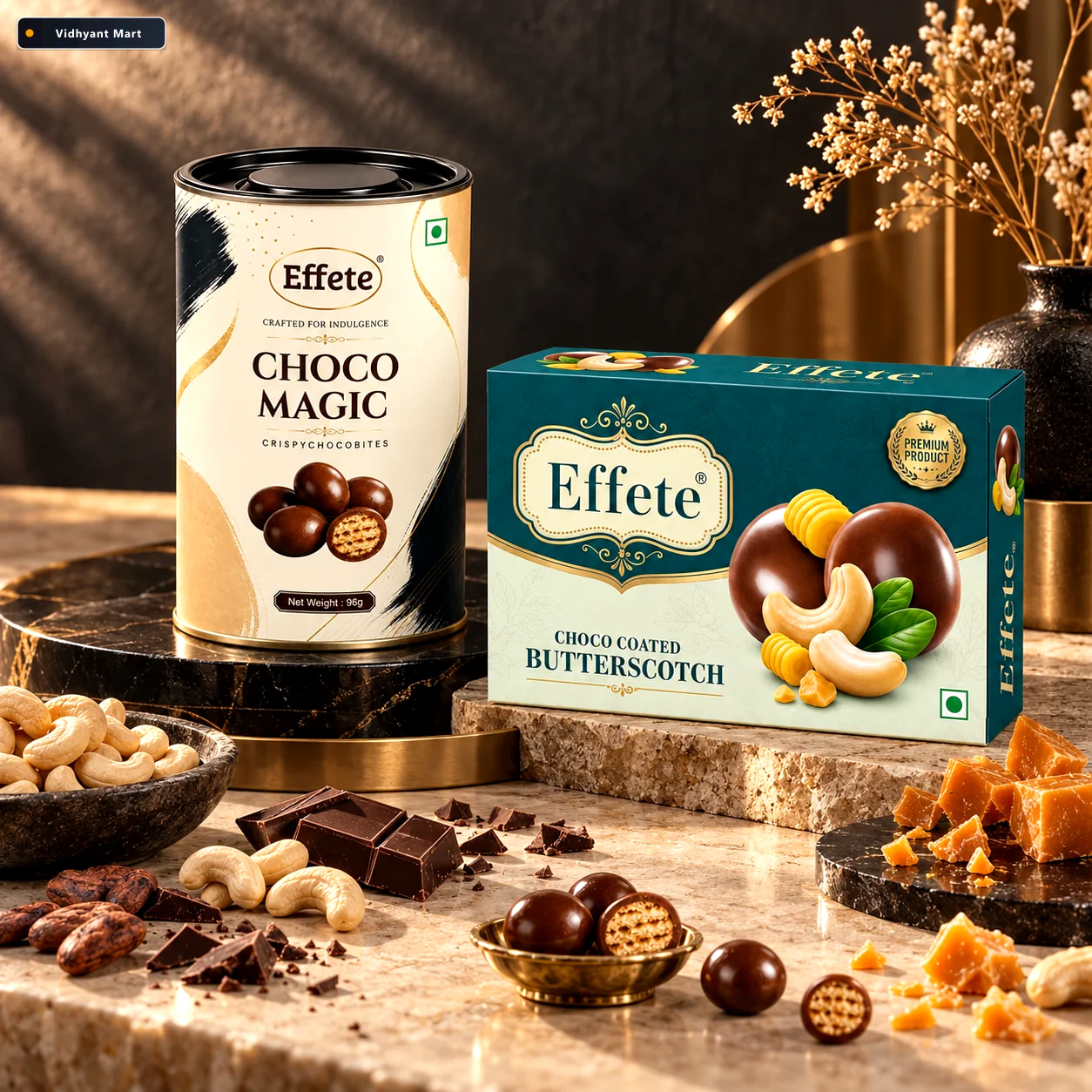 Vidhyant Mart Effete Choco Magic Crispy Bites And Choco Coated B 2