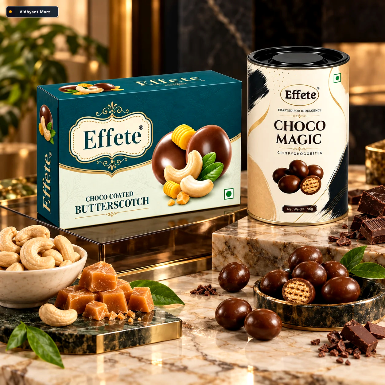 Vidhyant Mart Effete Choco Magic Crispy Bites And Choco Coated B 4