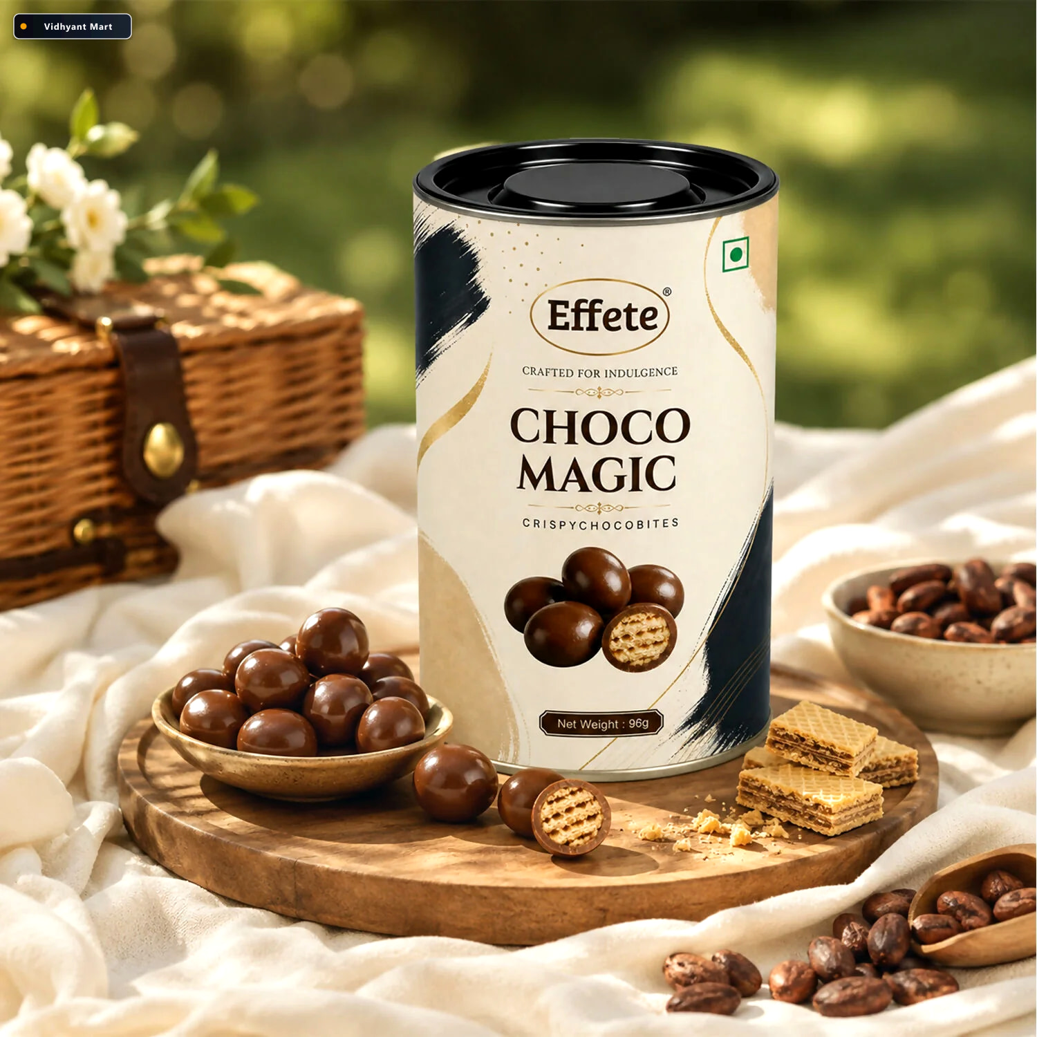 Vidhyant Mart Effete Choco Magic Crispy Chocobites 96 Gm 3