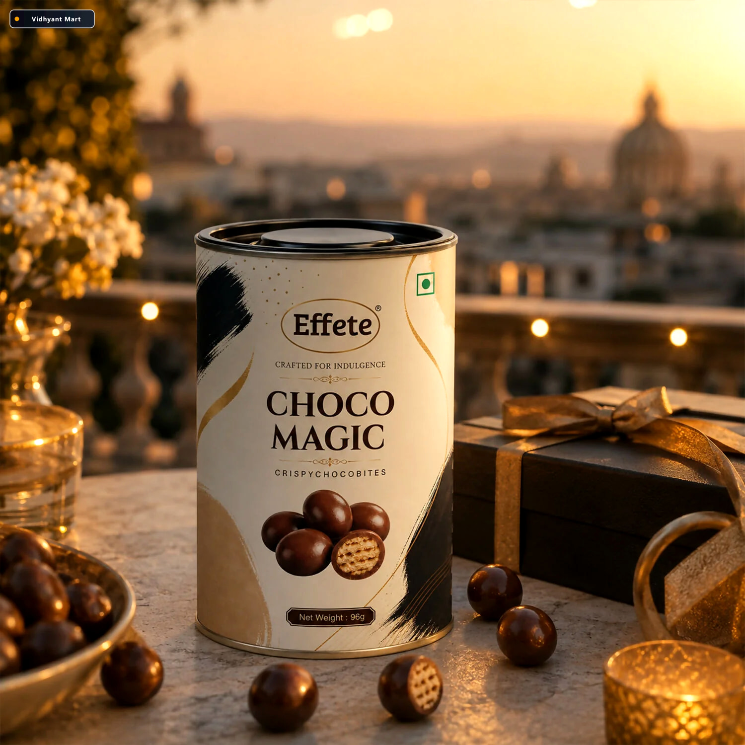 Vidhyant Mart Effete Choco Magic Crispy Chocobites 96 Gm 4