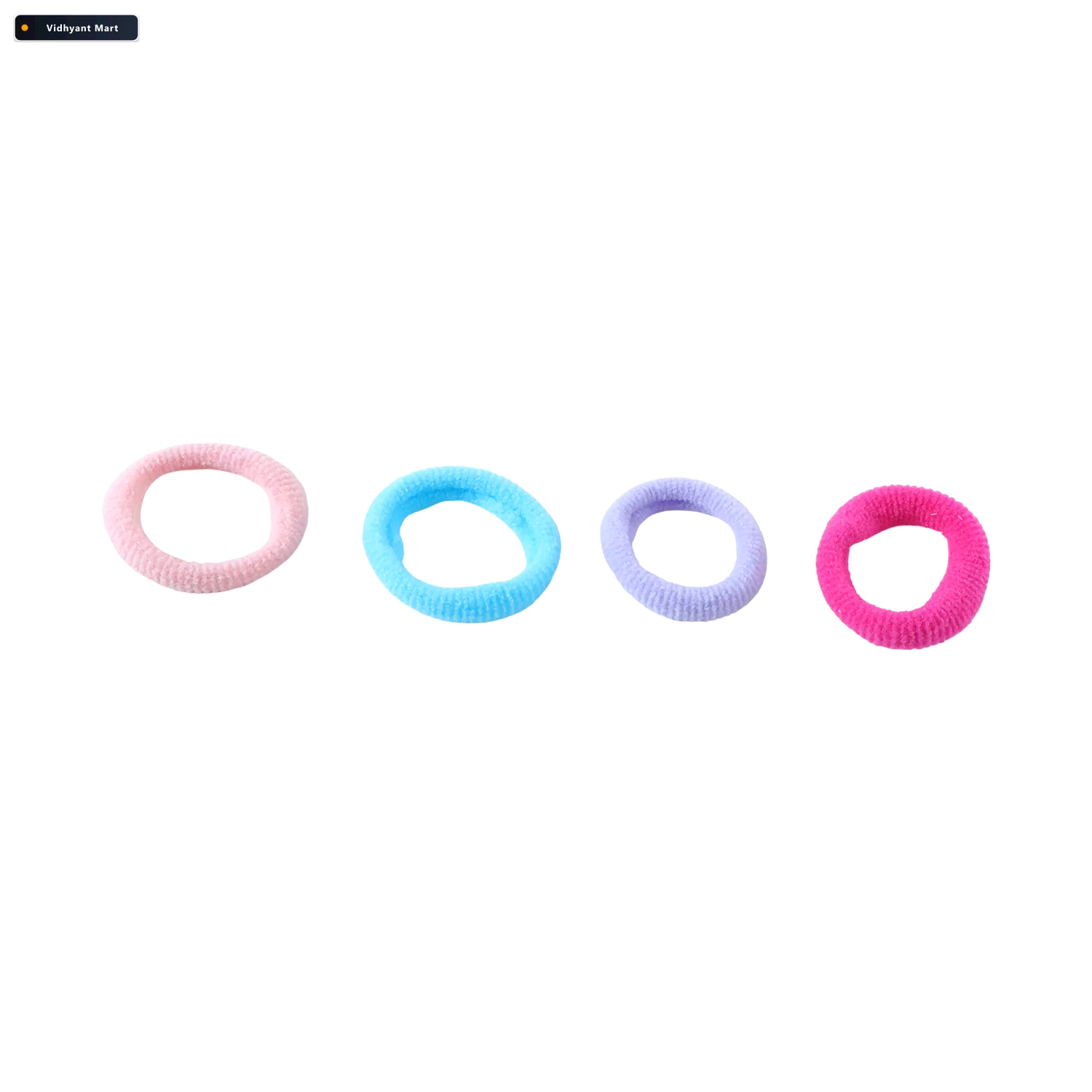 Vidhyant Mart Elastic Hair Ties Gentle Durable Convenient For Ki 4