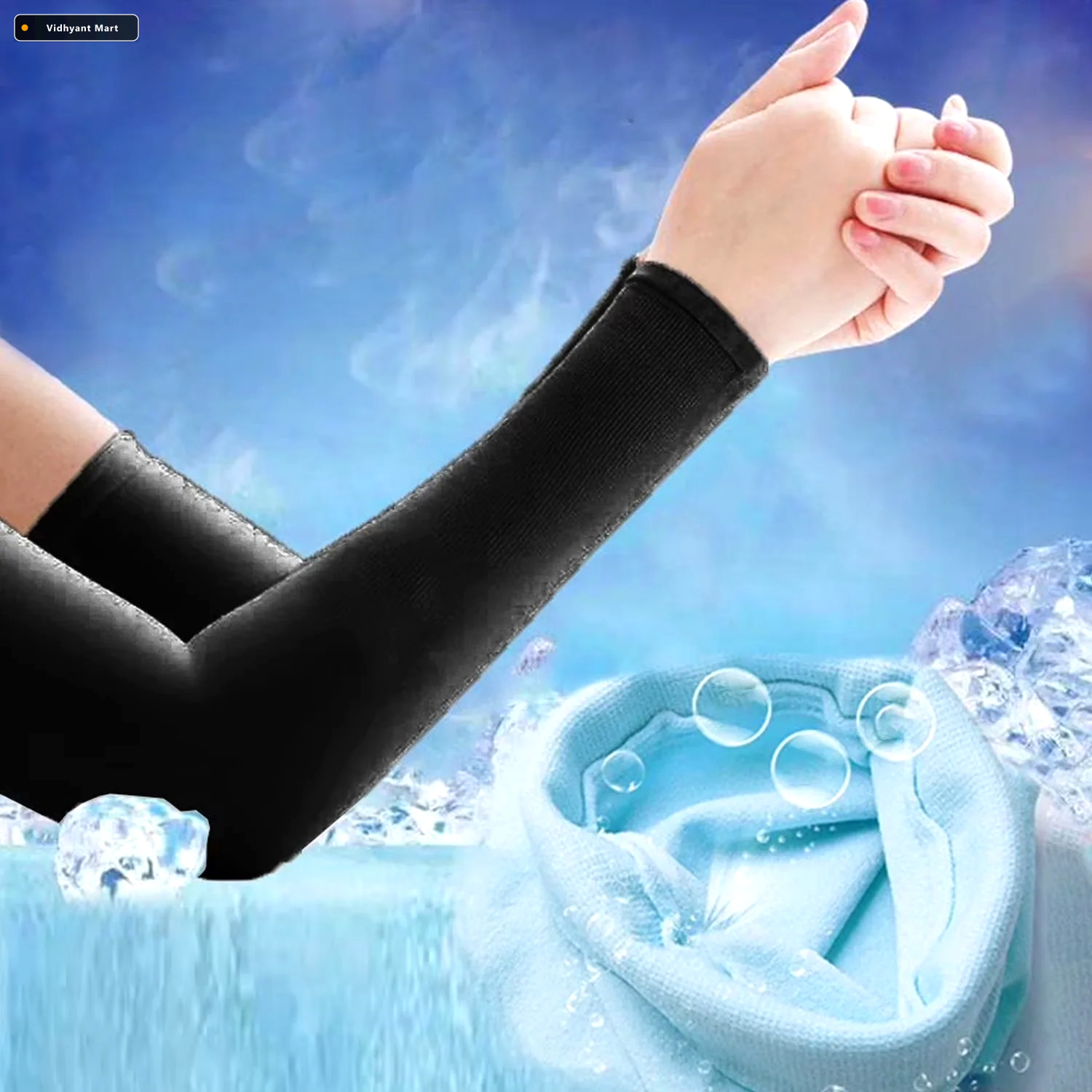 Vidhyant Mart Elbow Support Compression Sleeves Stretchable Comf 2