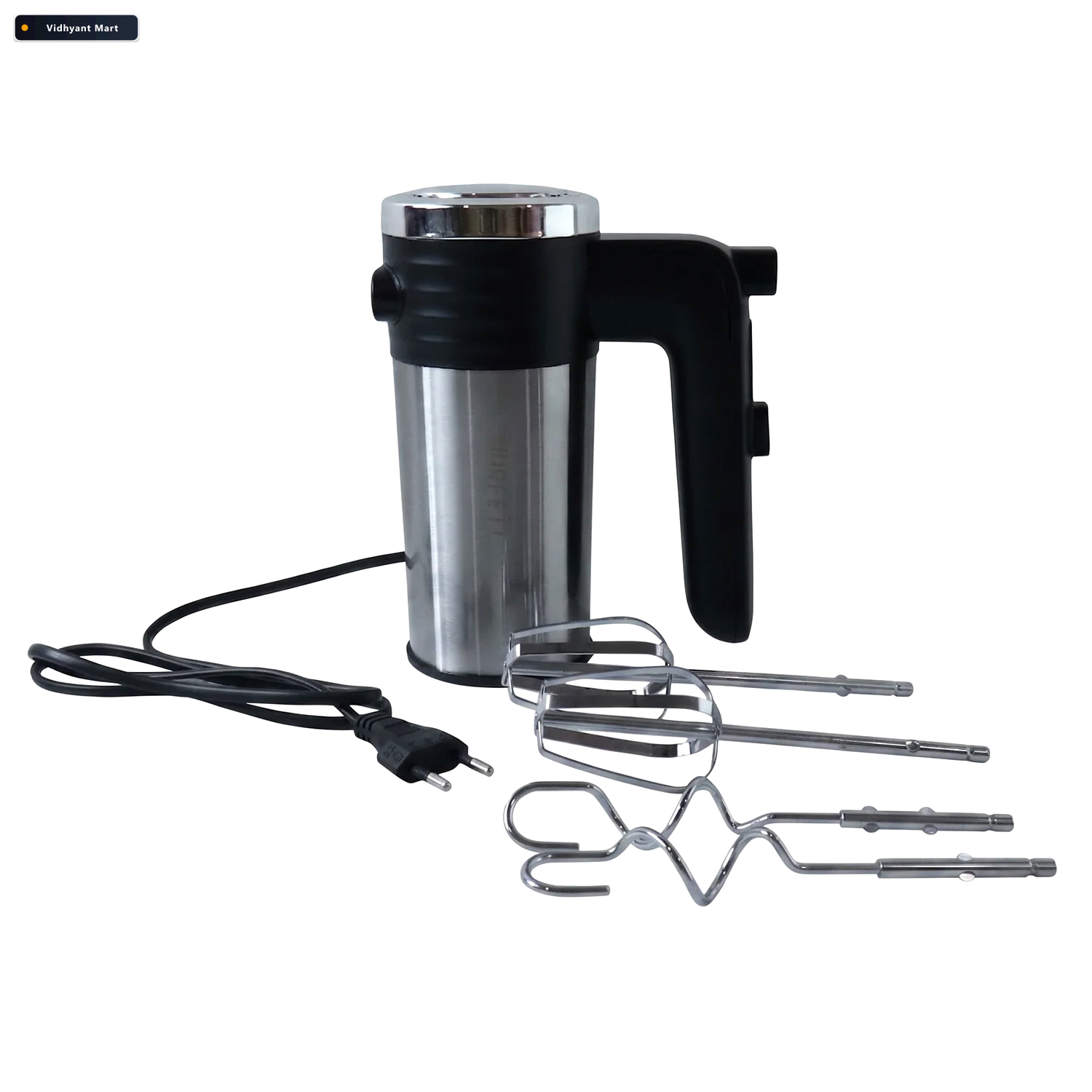 Vidhyant Mart Electric Hand Mixer 500w With Beaters Dough Hooks 4