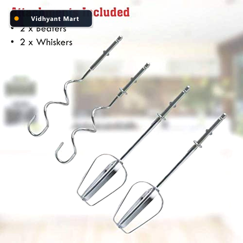 Vidhyant Mart Electric Hand Mixer 7 Speed With Attachments Xcelc 4