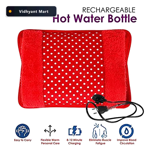 Vidhyant Mart Electric Heating Bag Velvet Pain Relief Warmth Vel 4