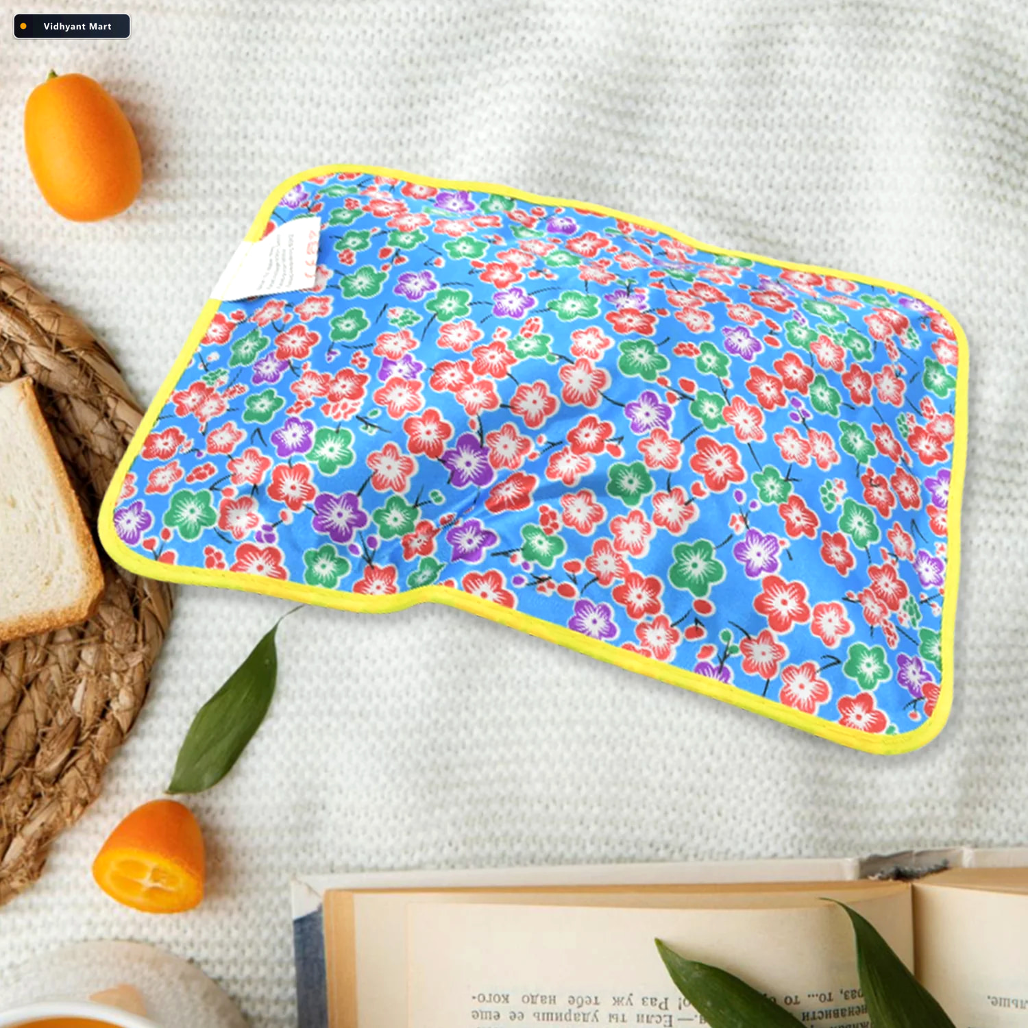 Vidhyant Mart Electric Hot Water Bag Pain Relief Warmth Velvet W 4