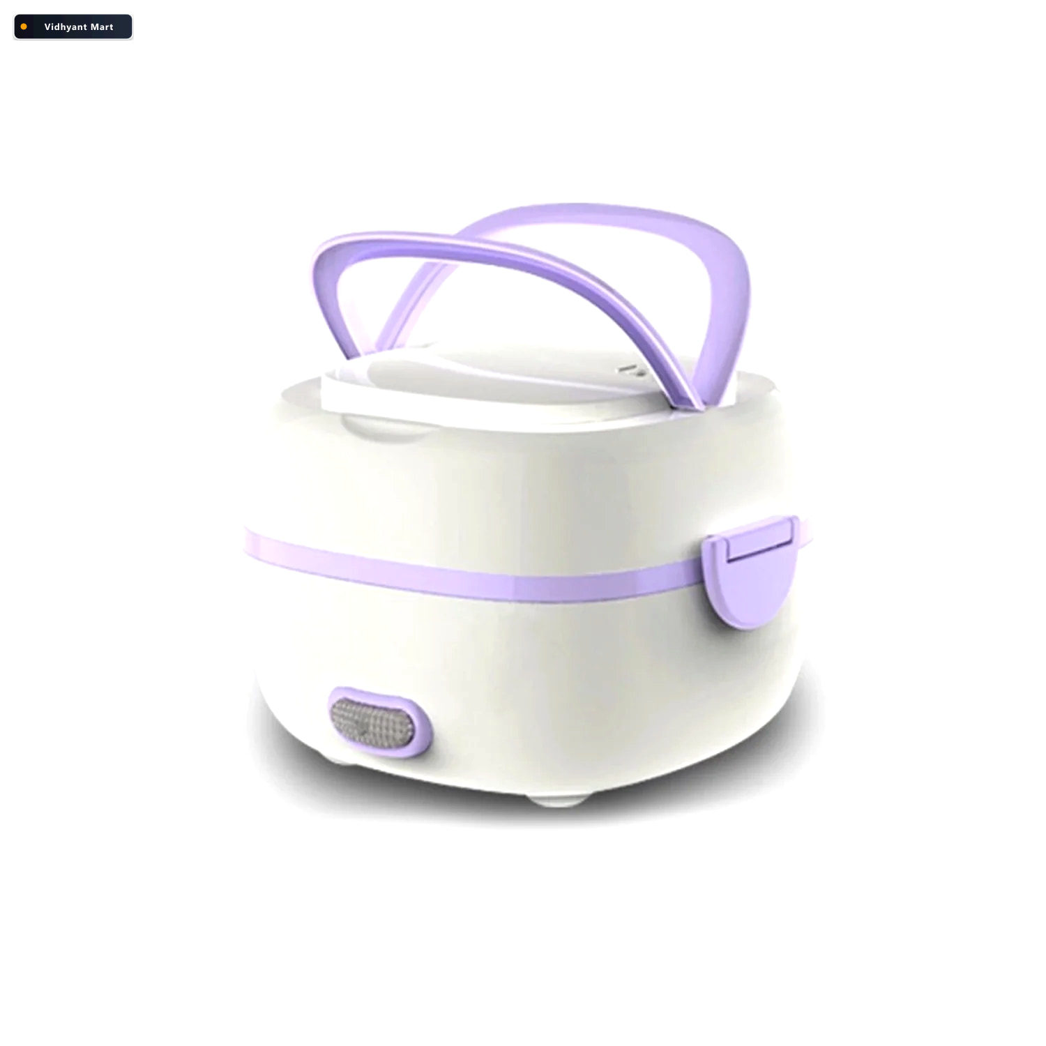 Vidhyant Mart Electric Lunch Box Portable Food Warmer With Steel 4