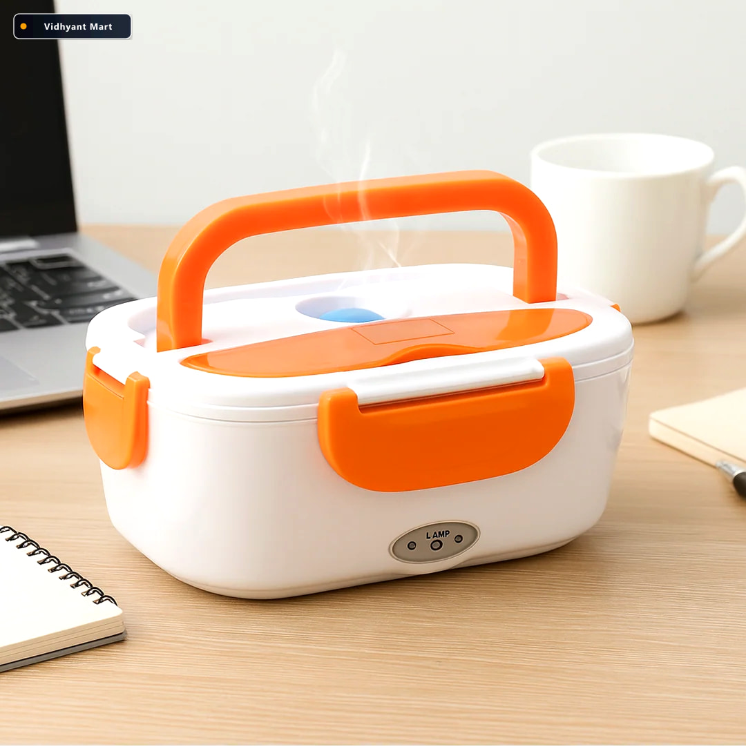 Vidhyant Mart Electric Lunch Box Portable Tiffin Food Warmer Lun 3