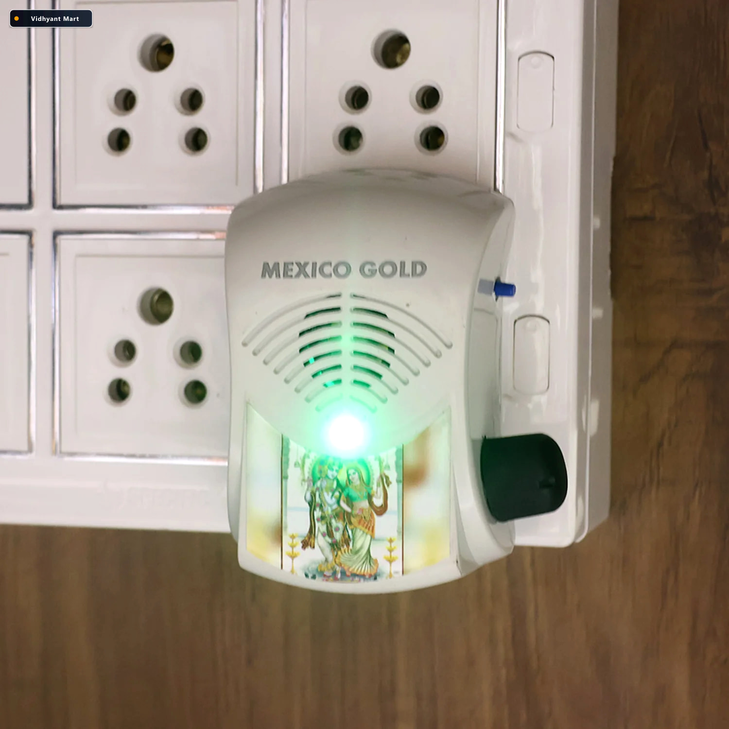 Vidhyant Mart Electric Mantra Bell Automatic Chanting With Led L 3