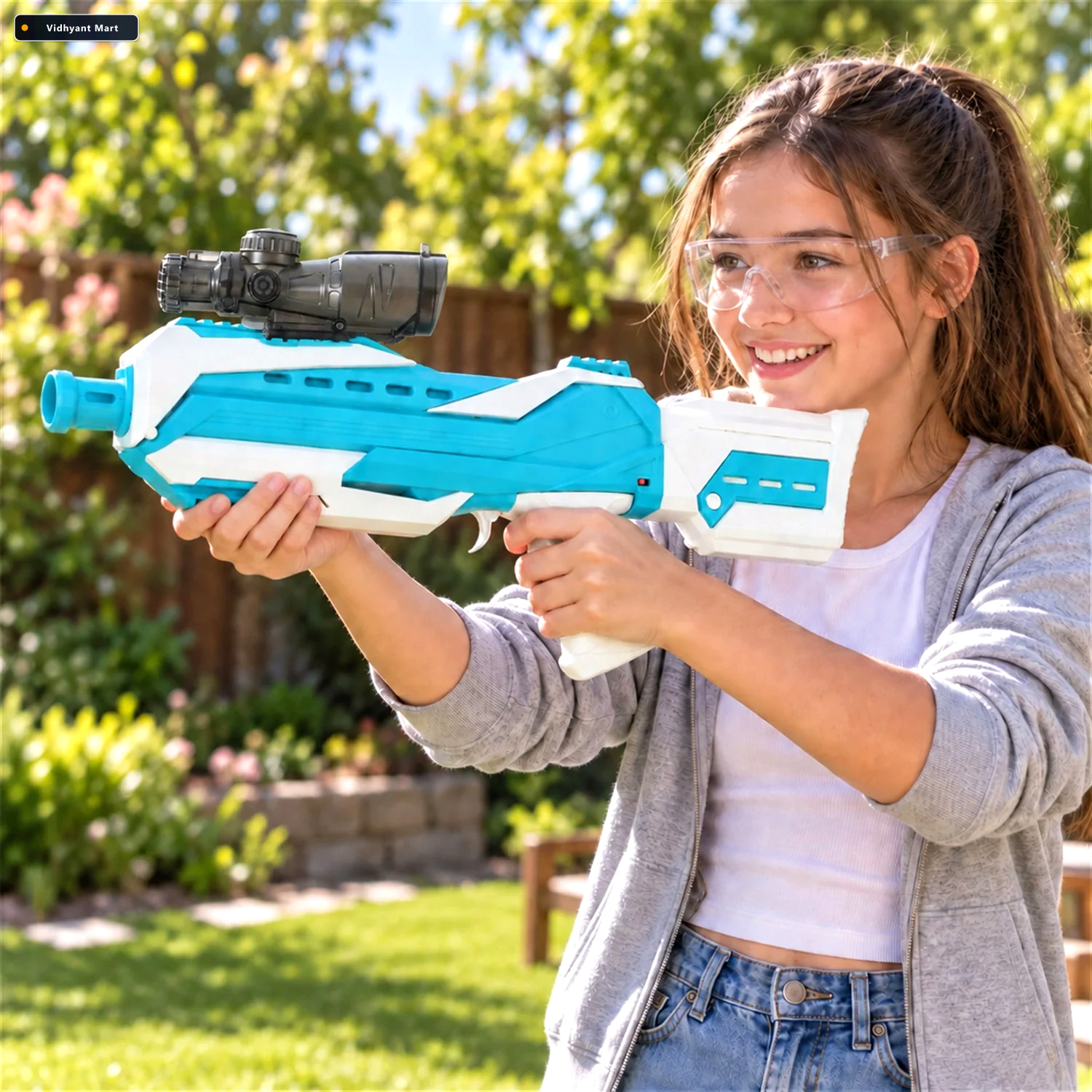 Vidhyant Mart Electric Toy Gel Blaster With Battery Pack Usb Cab 3