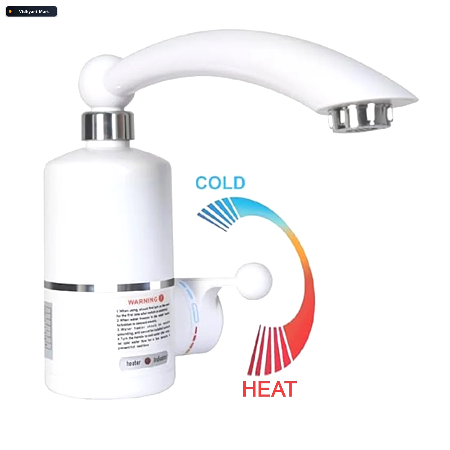 Vidhyant Mart Electric Water Heater Faucet Instant Hot Water Saf 4