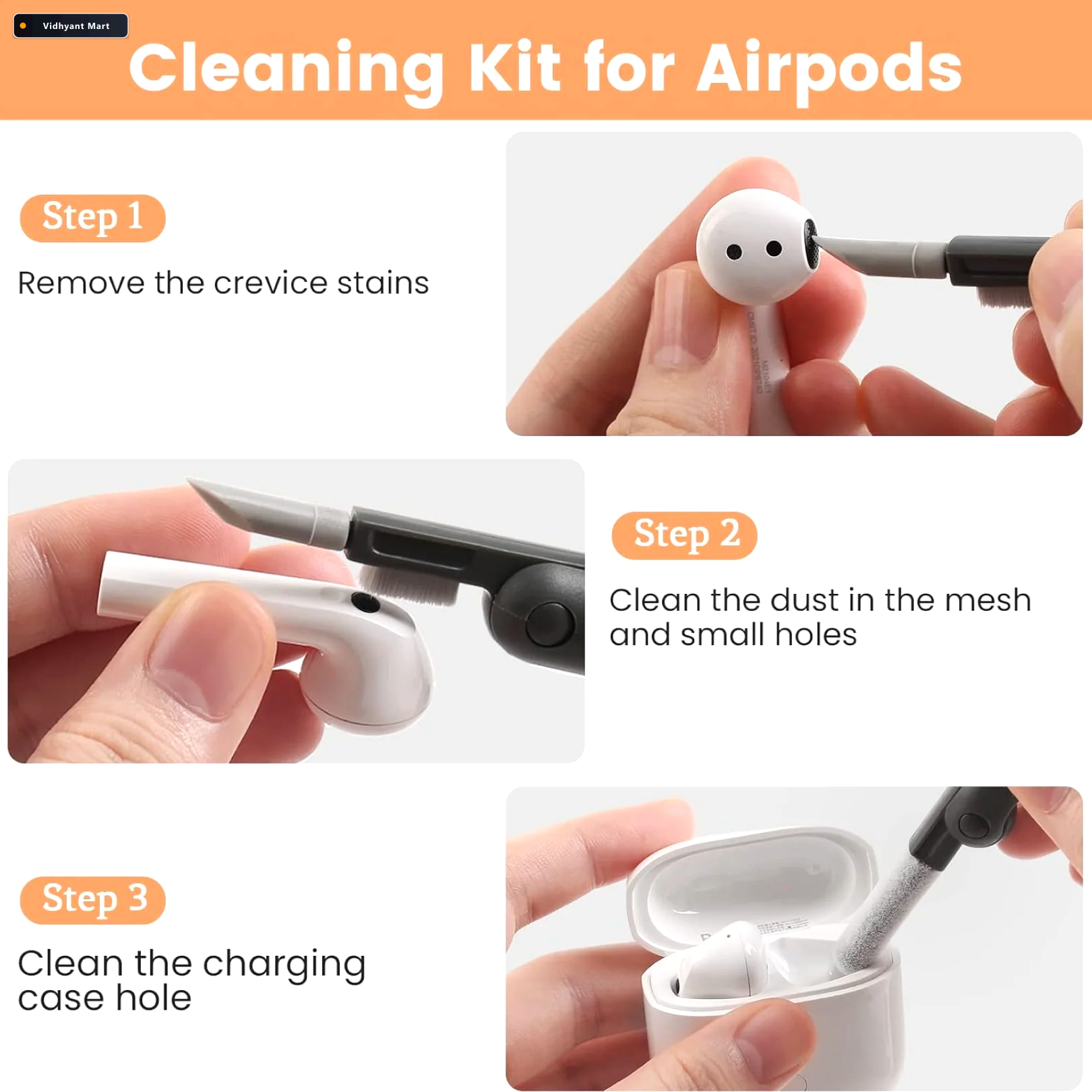 Vidhyant Mart Electronic Cleaner Kit 7 In 1 Multi Device Cleanin 4