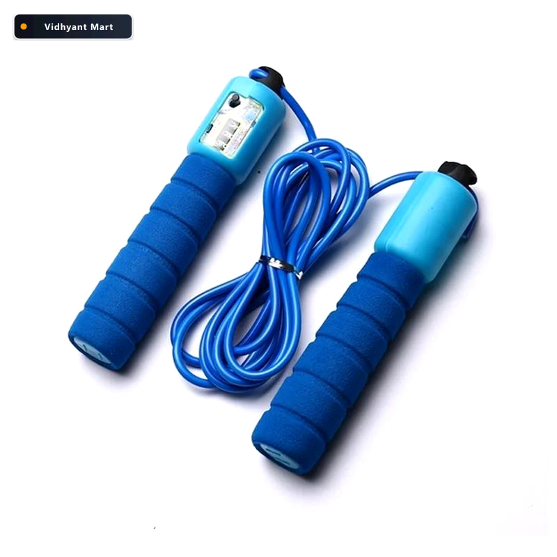 Vidhyant Mart Electronic Counting Skipping Rope Digital Fitness 4