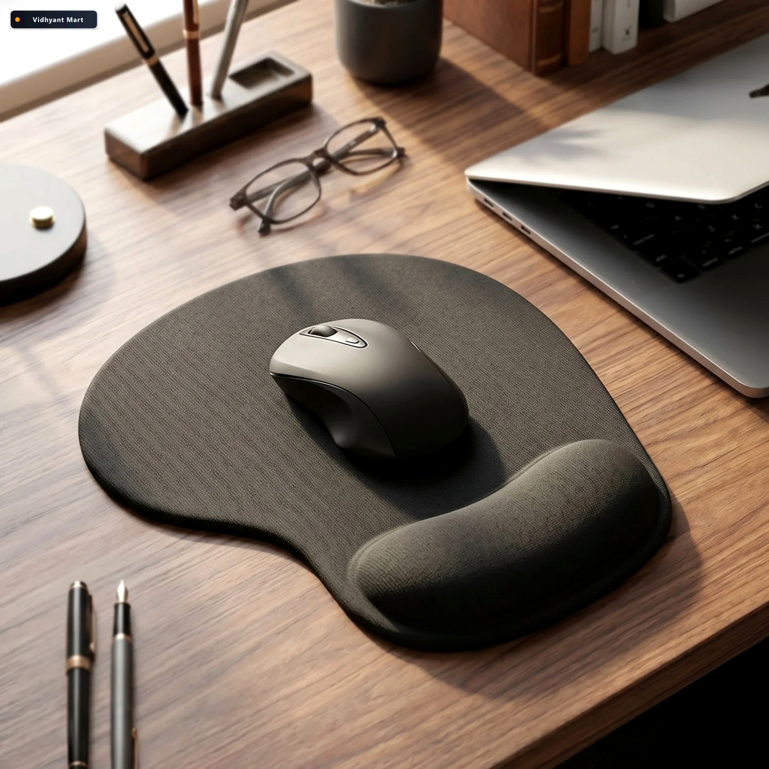 Vidhyant Mart Ergonomic Gaming Mouse Pad Wrist Support Non Slip 3