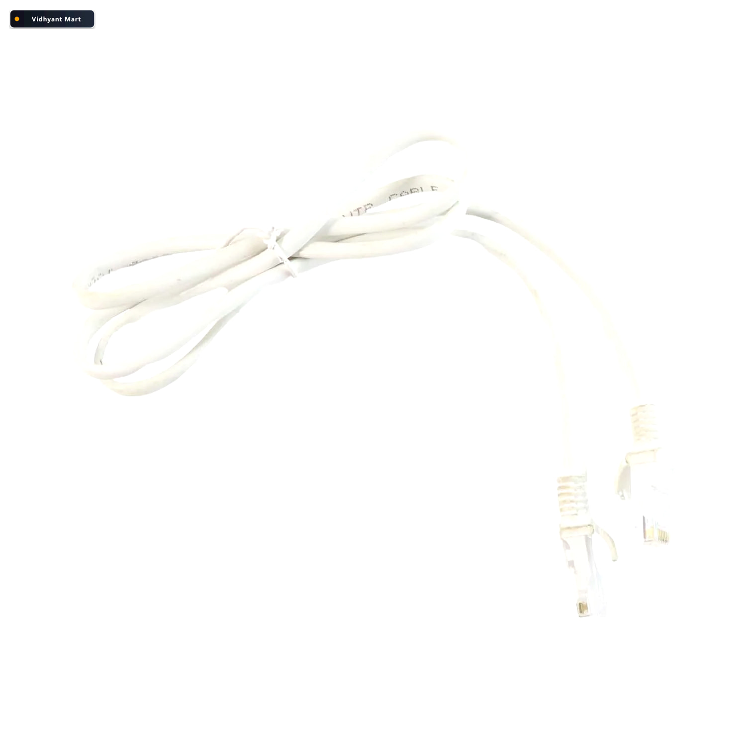 Vidhyant Mart Ethernet Lan Cable 1 Meter High Speed Stable Wired 4