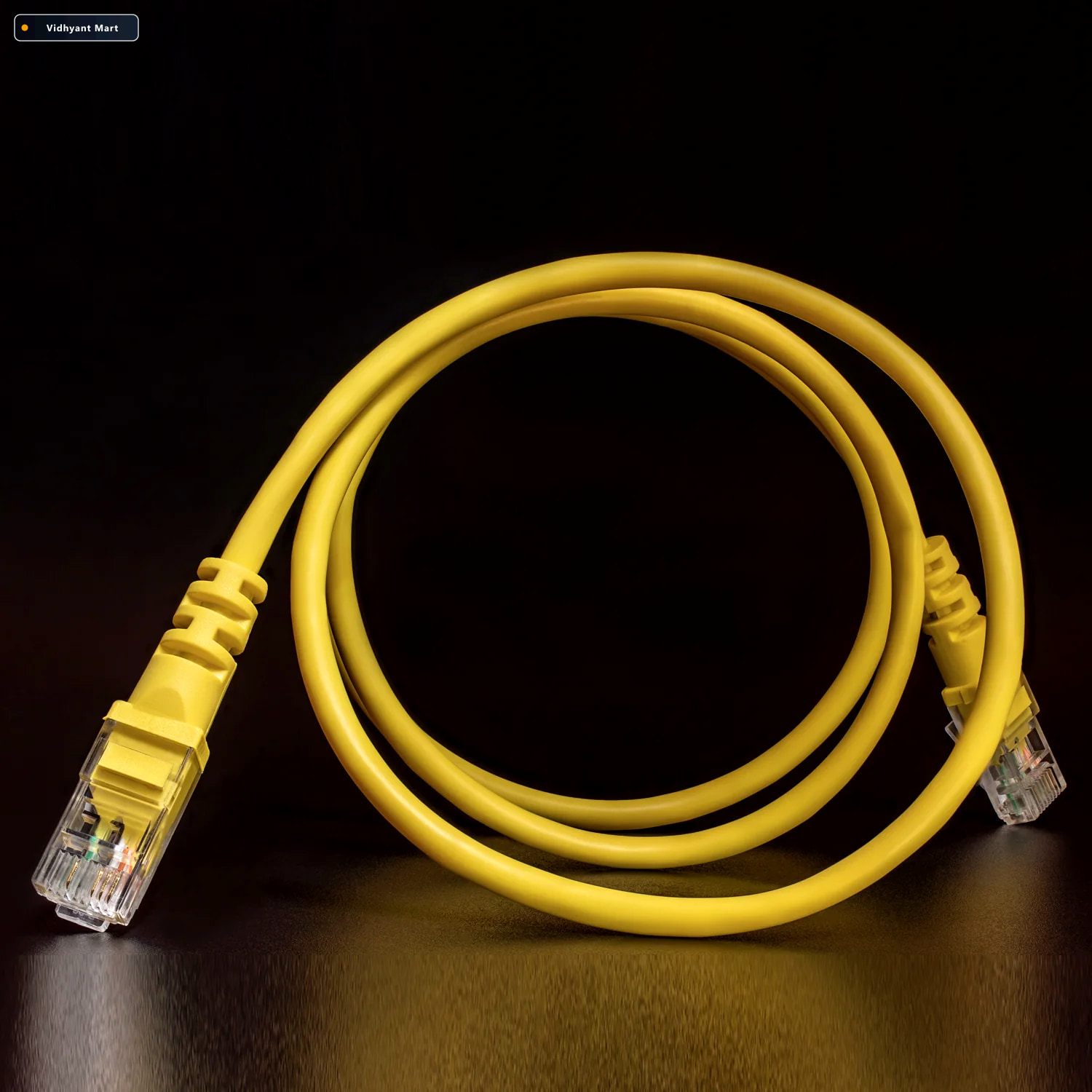 Vidhyant Mart Ethernet Lan Cable 78cm High Speed Reliable Connec 1