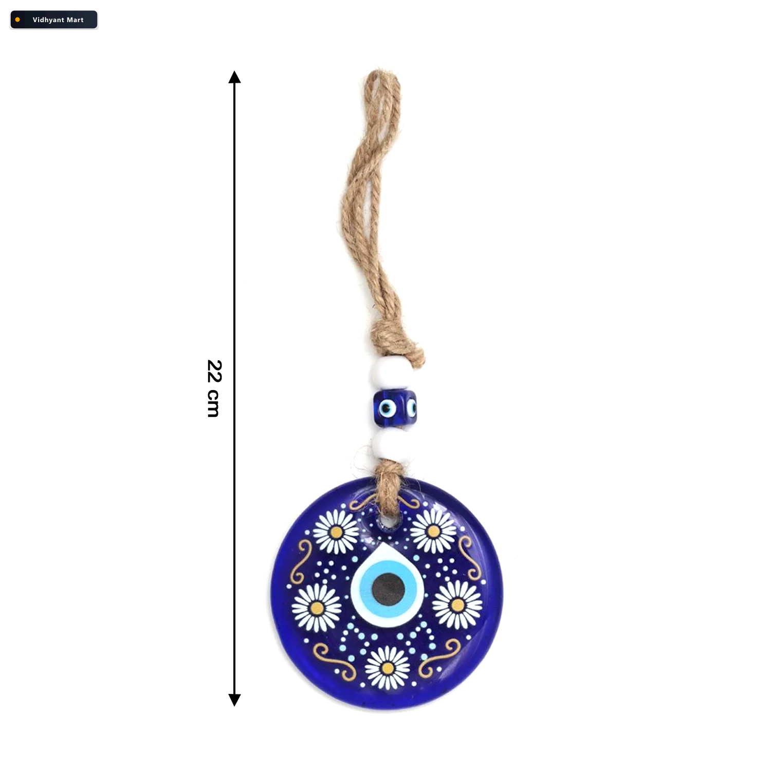Vidhyant Mart Evil Eye Wall Hanging Positive Energy Protection C 2
