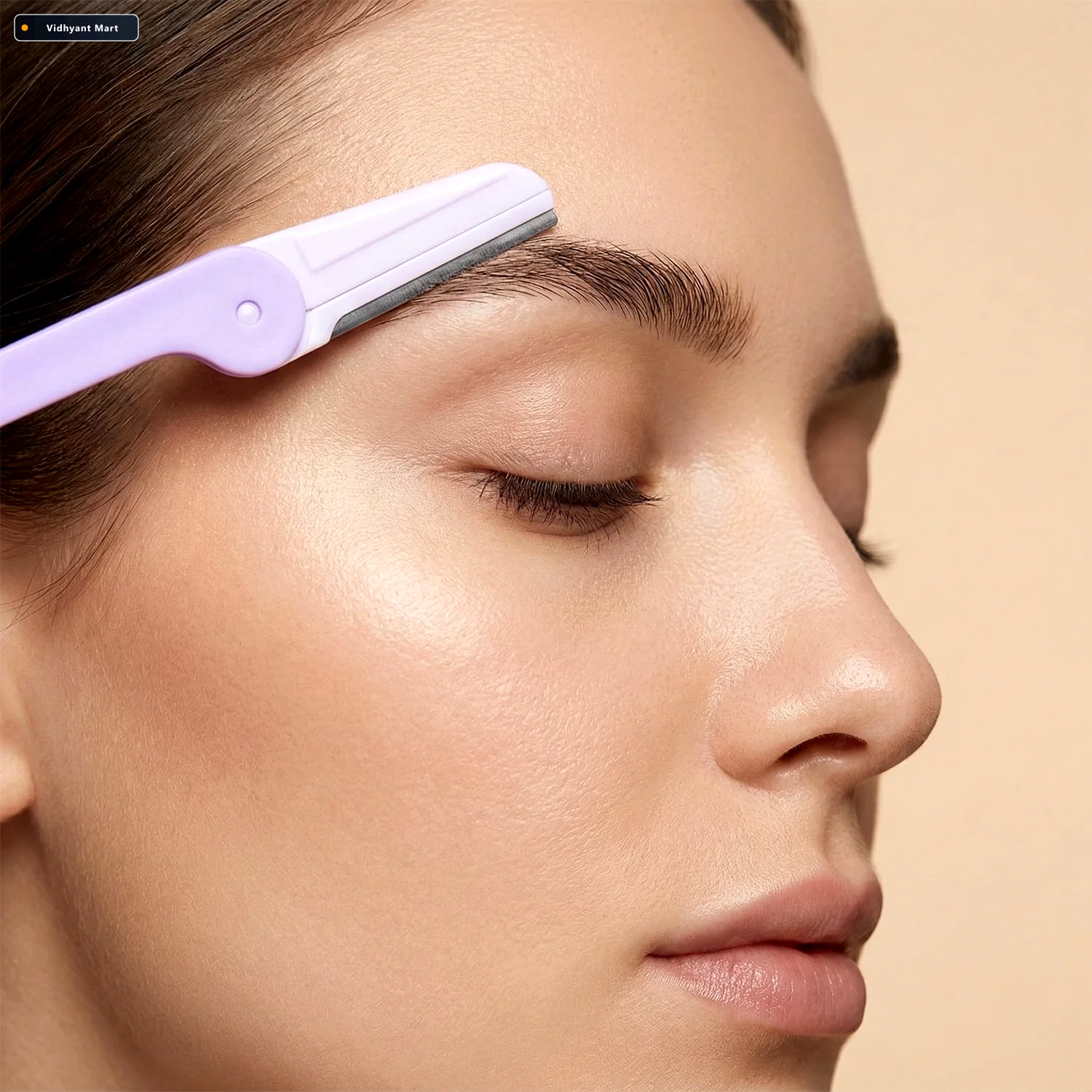 Vidhyant Mart Eyebrow Razor With 3 Replaceable Blades Precision 2