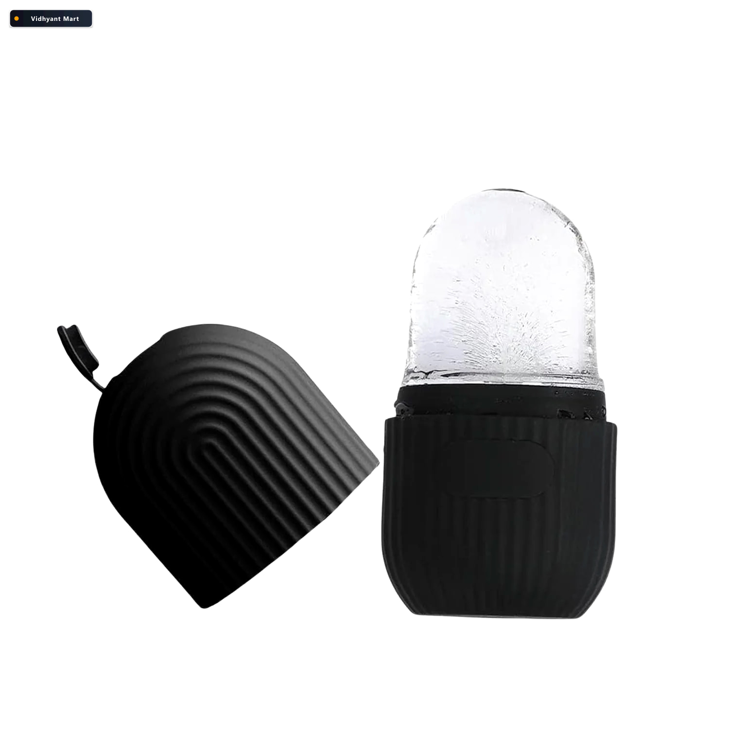 Vidhyant Mart Face Ice Roller Reduce Puffiness Swelling Velvet W 3