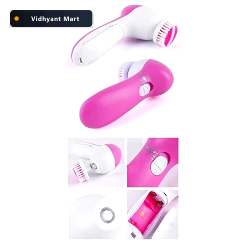 Vidhyant Mart Facial Massager 5 In 1 Body Cleanser Exfoliator Ve 3