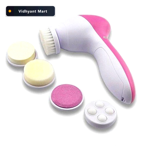 Vidhyant Mart Facial Massager 5 In 1 Body Cleanser Exfoliator Ve 4