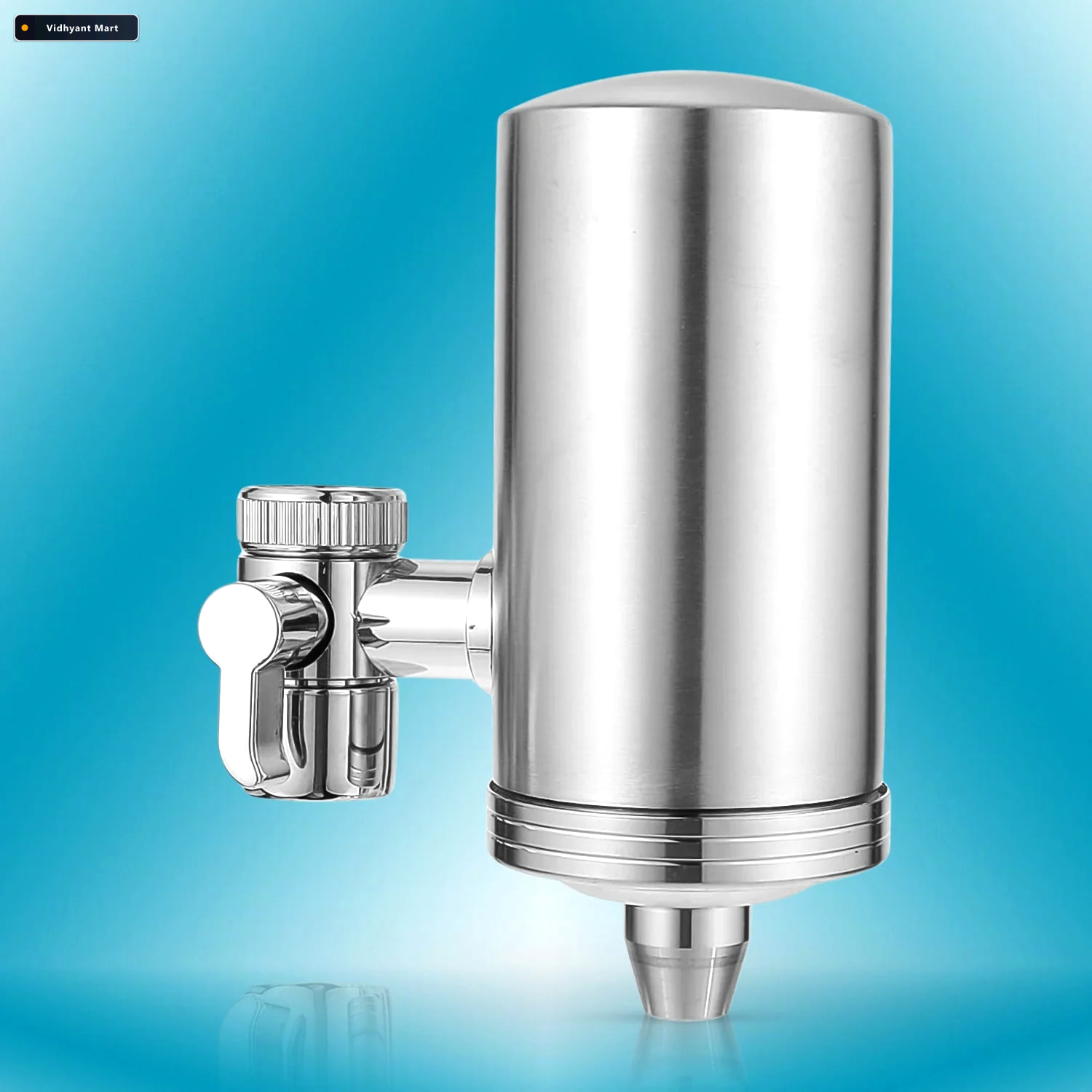 Vidhyant Mart Faucet Water Filter Ss Purifier For Clean Tap Wate 1