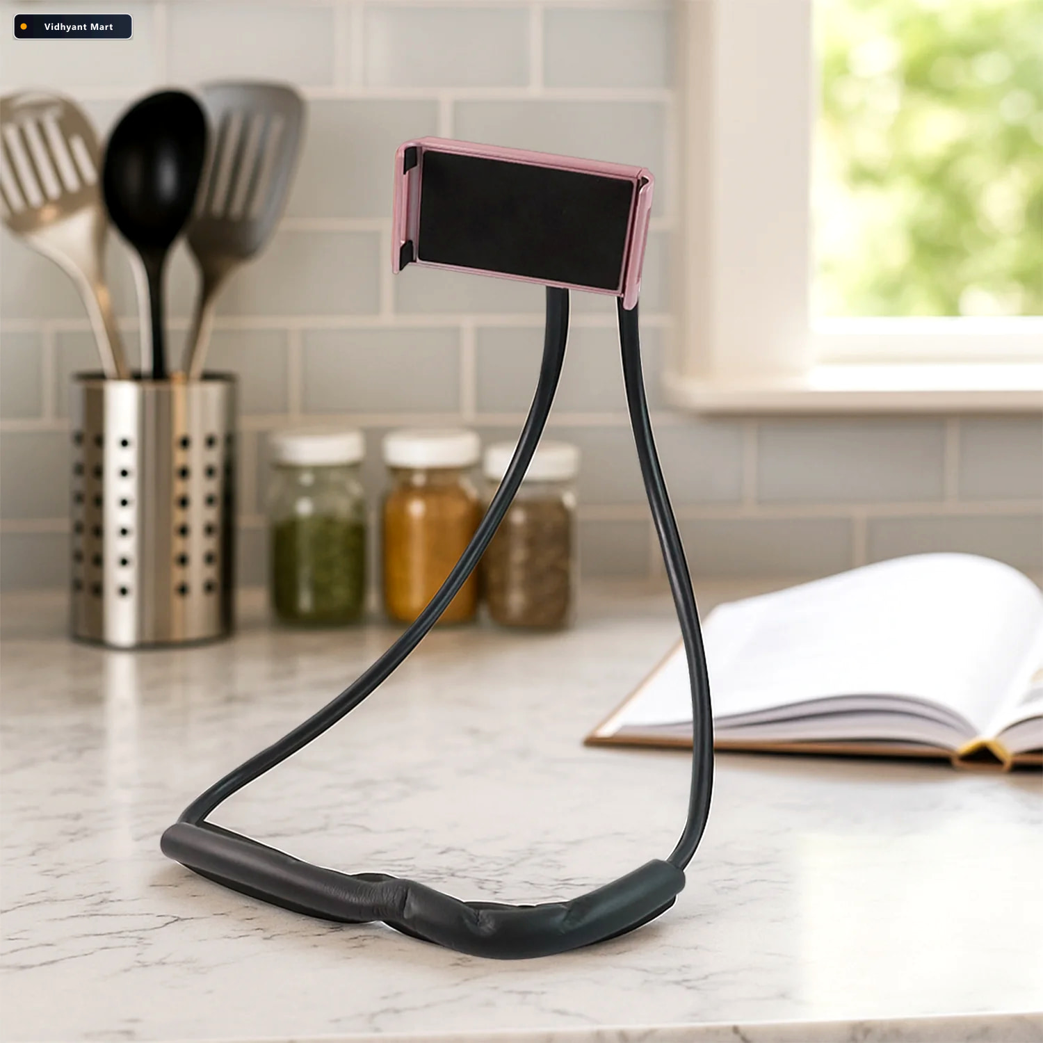 Vidhyant Mart Flexible Neck Phone Holder 360 Adjustable Lazy Sta 2