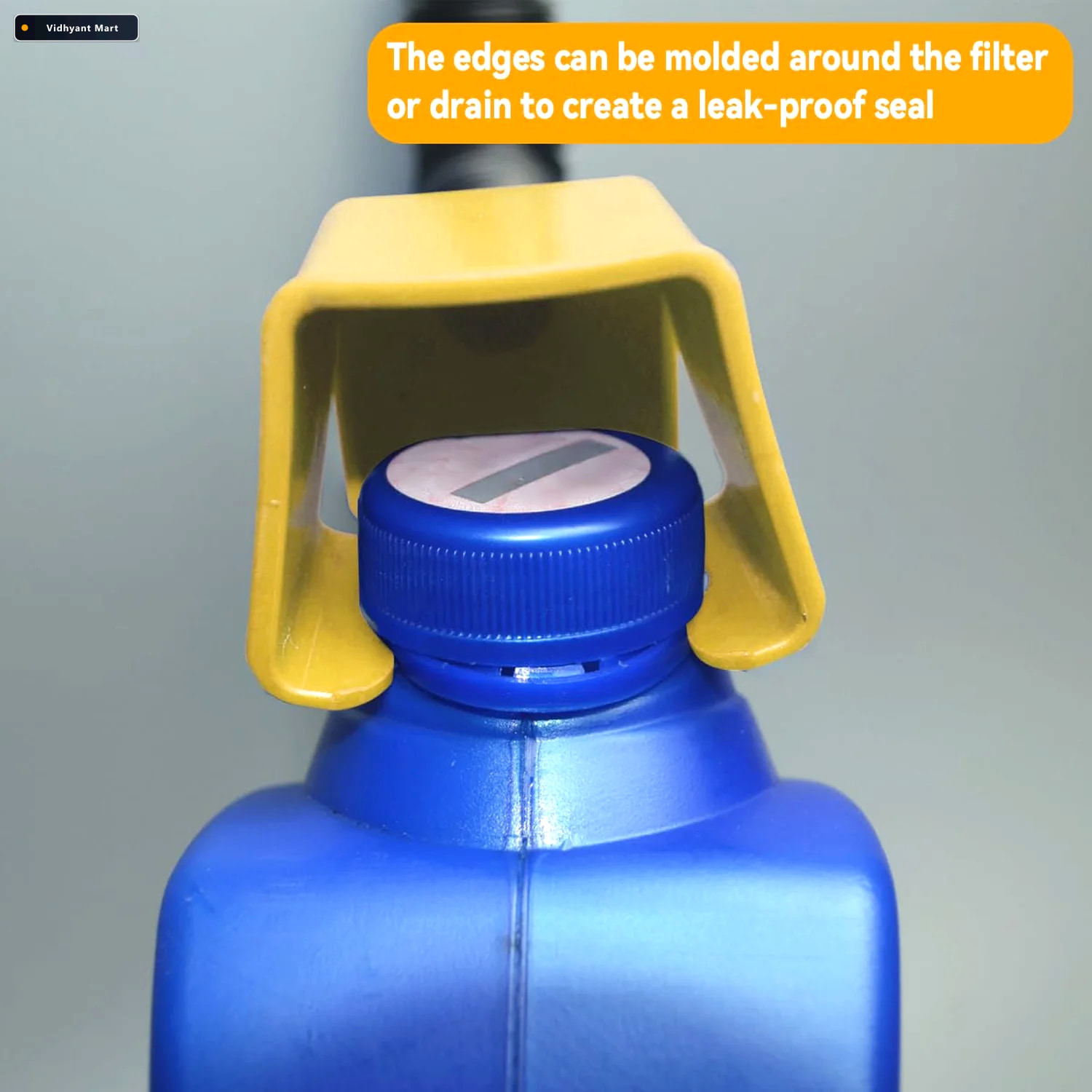 Vidhyant Mart Flexible Plastic Funnel Spill Free Car Oil Fuel Fi 2