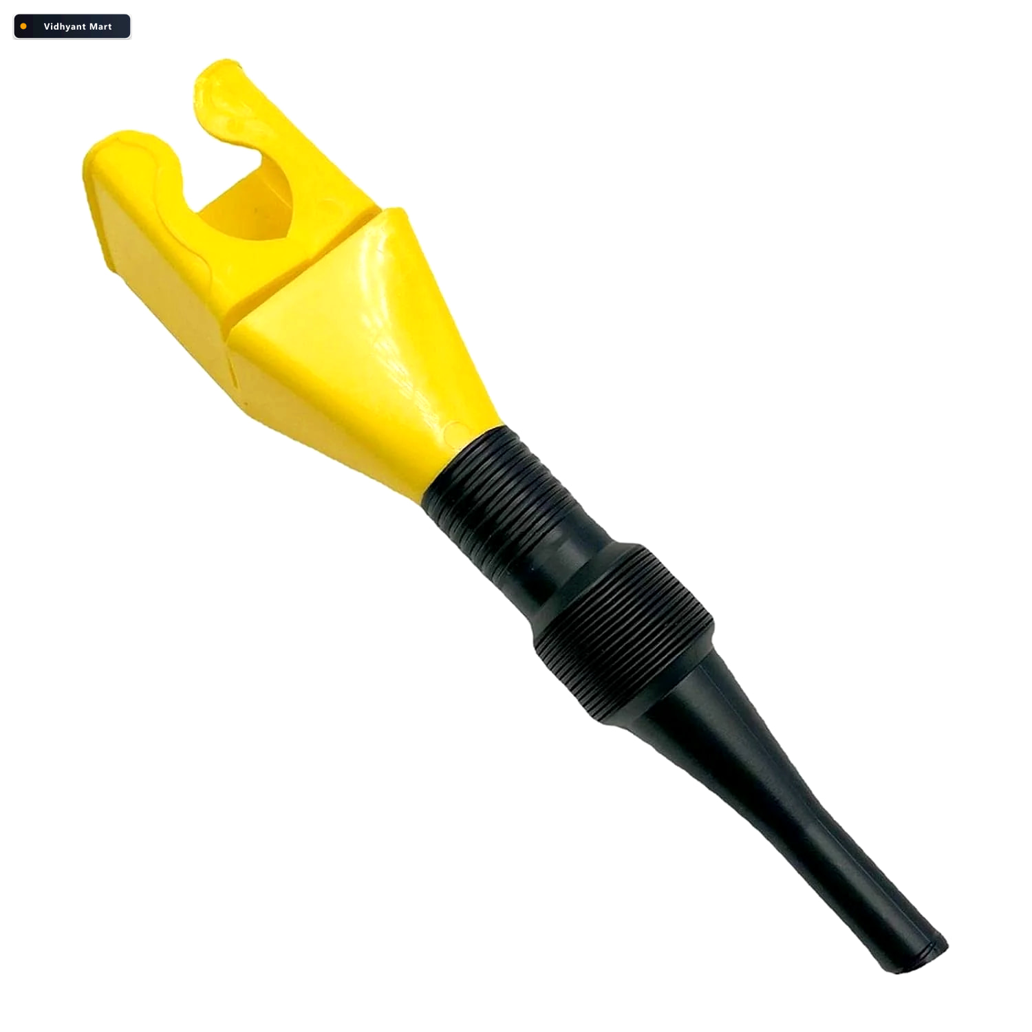 Vidhyant Mart Flexible Plastic Funnel Spill Free Car Oil Fuel Fi 4
